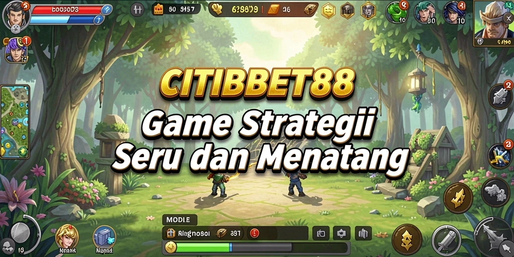 Tampilan gameplay CITIBET88 yang menegangkan dan strategis.