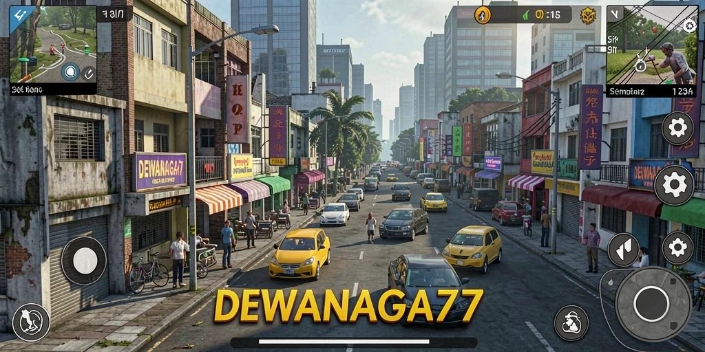 Tampilan gameplay DEWANAGA77 yang menawan dan interaktif.