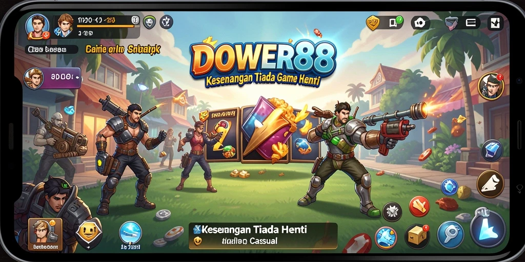 Tangkapan layar gameplay DOWER88 yang menarik dan menyenangkan.