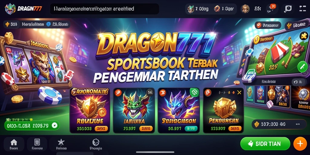 Tampilan gameplay DRAGON777 yang menarik dan interaktif.