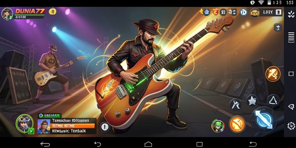 Tampilan gameplay DUNIA77 yang seru dan interaktif.