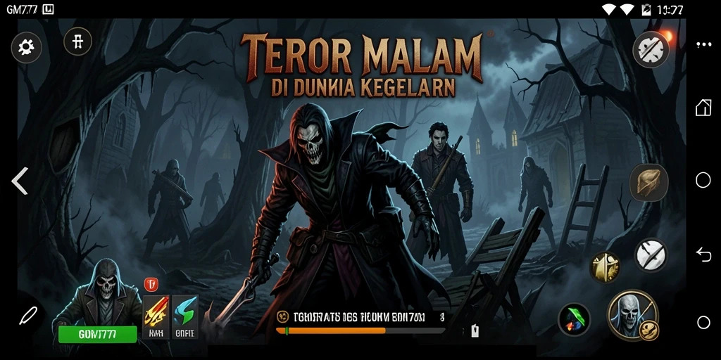 Tangkapan layar mengesankan dari gameplay menakutkan GM777.