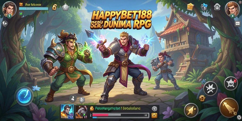 Gameplay RPG yang mendebarkan dan penuh petualangan.