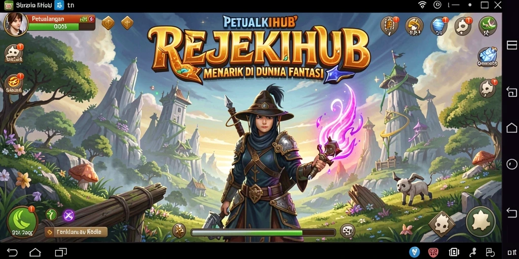 Tampilan gameplay REJEKIHUB yang memukau dan penuh petualangan.