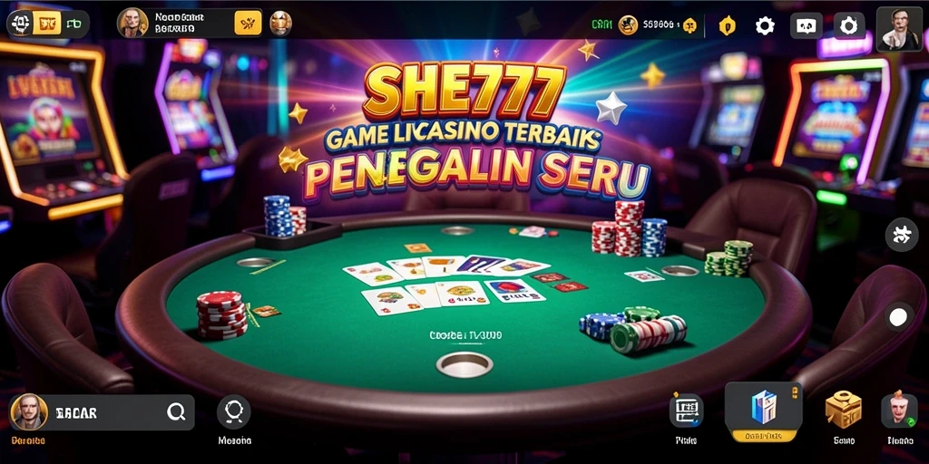 Gameplay Live Casino dengan dealer nyata di SHE777.