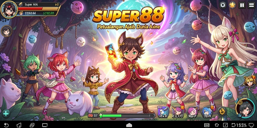 Gameplay SERU di dunia anime yang penuh warna.
