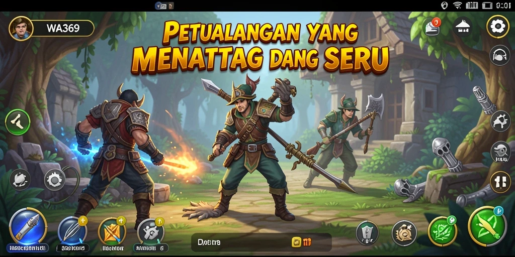 Menampilkan gameplay seru dan menantang dari WA369.