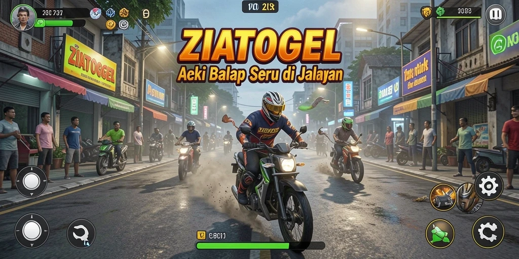 Tampilkan aksi cepat dan seru dalam ZIATOGEL.
